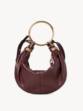 ✨CHLOE bracelet hobo bag in grained leather $2,950